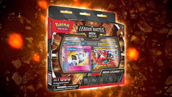 Pokémon TCG: Mega Lucario ex League Battle Deck official product image